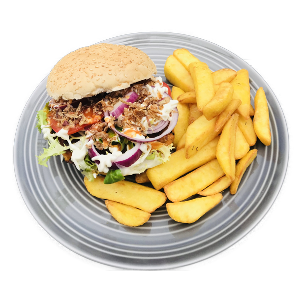 BANGKOK BAD BOY BURGER ( VG )