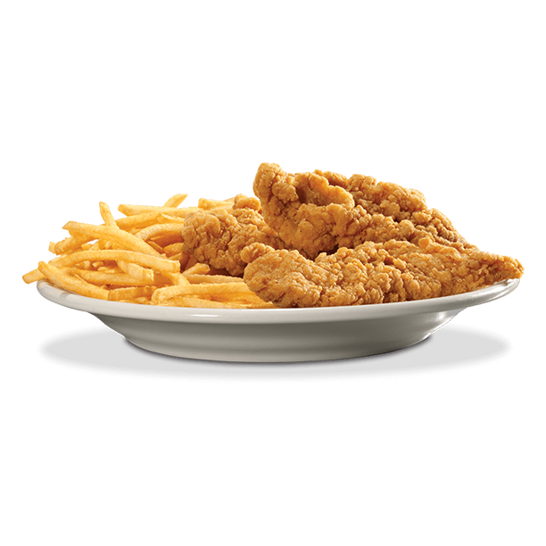 Crispy Chicken Strips & Fries or Mash