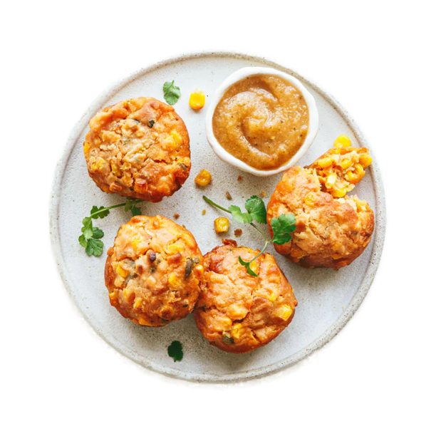 SWEETCORN FRITTERS ( VG )