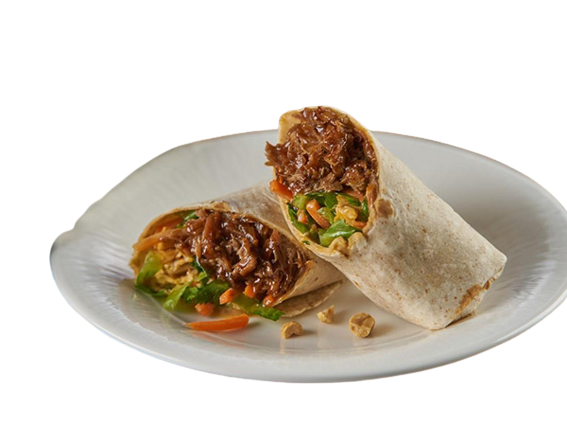 Kids Jerk Pork Wrap