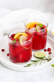Sparkling Fruit Mocktail