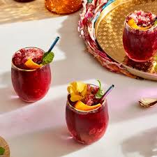 Sparkling Red Grape Mocktail