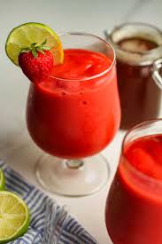 Strawberry Daiquiri Mocktail
